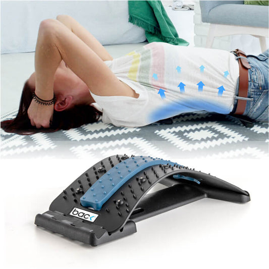 Back Pain Reliever Stretcher Lower and Upper Back Pain Relief